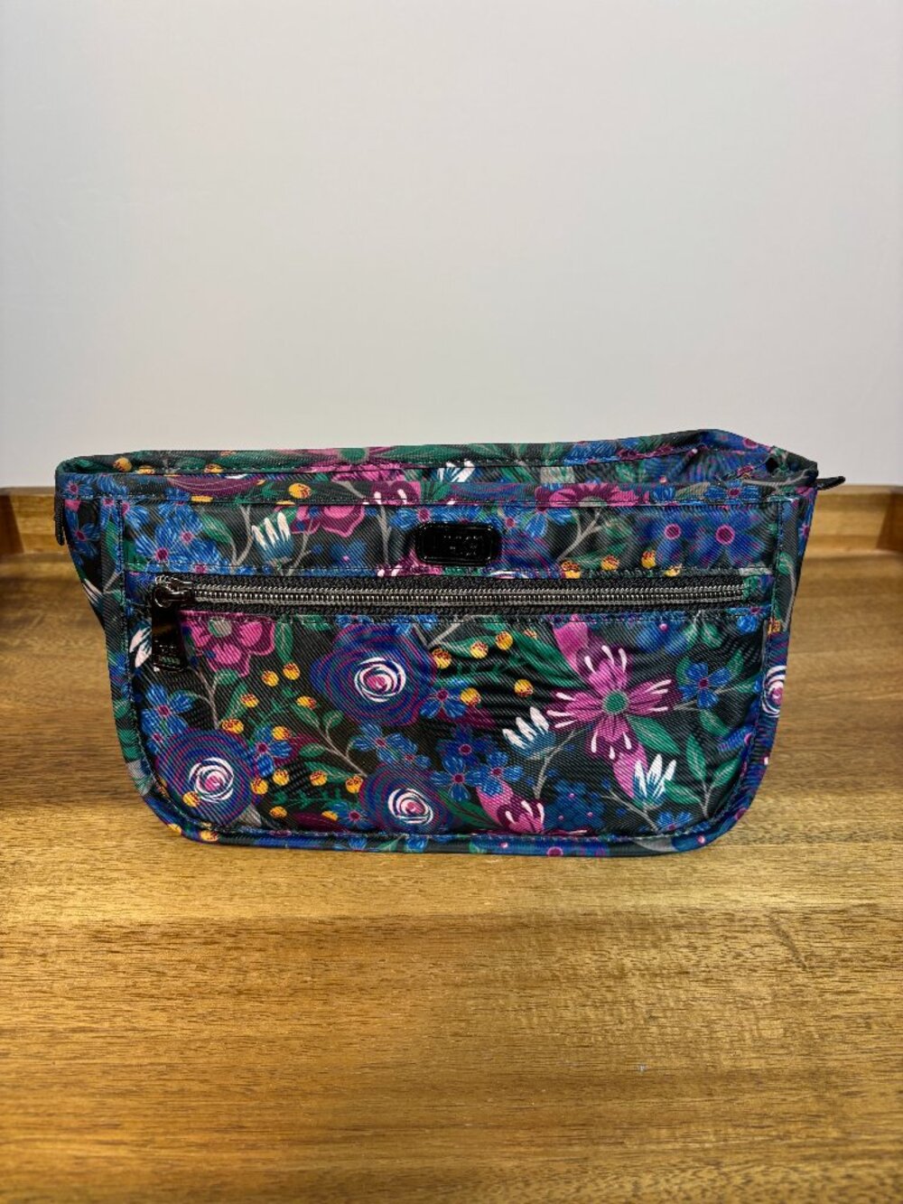 Lug Parasail Colorful Floral Nylon Cosmetic Bag